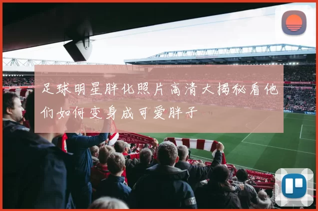 足球明星胖化照片高清大揭秘看他们如何变身成可爱胖子